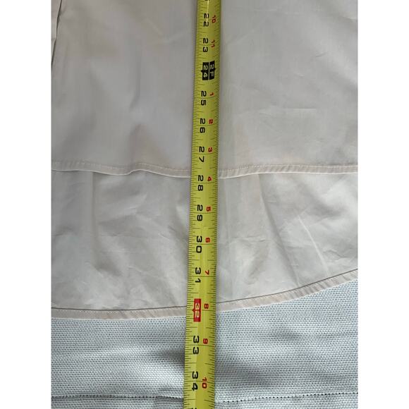 Renuar Gathered Back Big Shirt bone‎ color NWT Size medium - Picture 7 of 9